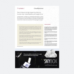 Tryksager udarbejdet for ITSecurity.