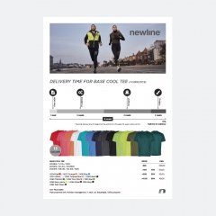 Tryksager udarbejdet for Newline.