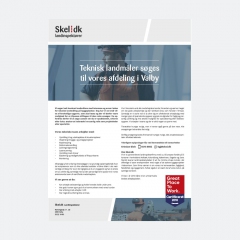 Tryksager udarbejdet for Skel.dk.